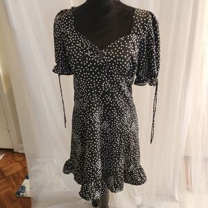 Nasty Gal Polka Dot Dress Nwt
